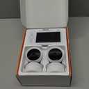 ARENTI Baby Monitor with 2 Cameras, 2K/3MP WiFi 6 Camera and Audio, 5-inch Wireless Screen, Smartphone App, Super Night Vision, Crying Detection, Auto Tracking, Temp&Humidity Sensor (D3 Set)