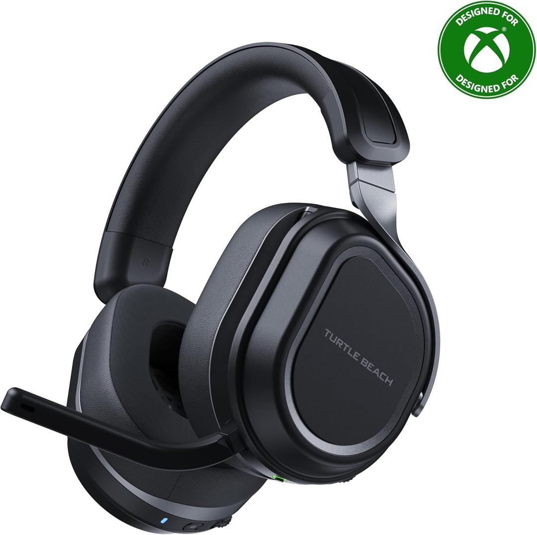 Turtle Beach Stealth 700 Gen 3 Wireless Multiplatform Amplified Gaming Headset for Xbox Series X|S, Xbox One, PC, PS5, Mobile 60mm Drivers, AI Noise-Cancelling Mic, Bluetooth, 80-Hr Battery Black