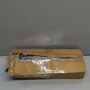 LANTEFUL 3 Tier Shoe Rack for Closet, Shoe Organizer with 5 Hooks, Long Shoe Shelf Storage for Sneaker and Boot Stackable Free Standing Shoe Rack for Entryway, Garage, Small Spaces, Dorm (Black)