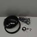 7 Inch Motorcycle Headlight Housing Bracket Headlamp Shell Cover 7" Led Headlight Housing for Harley Yamaha Suzuki Chopper Cafe Racer Bobbe Aprilia Black