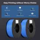 Creality 3D Printer Filament, 3D Printing Filament Tougher and Stronger, Accuracy +/- 0.02mm, 2kg, Blue*2