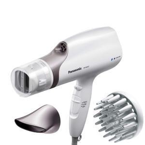 Panasonic Nanoe Salon Hair Dryer with Oscillating QuickDry Nozzle, Diffuser and Concentrator Attachments, 3 Speed Heat Settings for Easy Styling and Healthy Hair - EH-NA67-W (White) (4 Piece Set) Panasonic Nanoe Salon Hair Dryer with Oscillating QuickDry Nozzle, Diffuser and Concentrator Attachments, 3 Speed Heat Settings for Easy Styling and Healthy Hair - EH-NA67-W (White) (4 Piece Set)