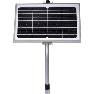 SUNER POWER 10 Watt Solar Panel Powered Charger Kit + Tubular Mount Bracket for Automatic Gate Opener, Electrical Fence, etc