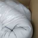 Bonlino King Size Comforter Set Bedding - Ruched Light Grey Comforter King Bed Set Boho Shabby Chic Comforter Fluffy 3 Piece Ruffle Comforter Set Pillow Girl Bedding Soft and Luxury