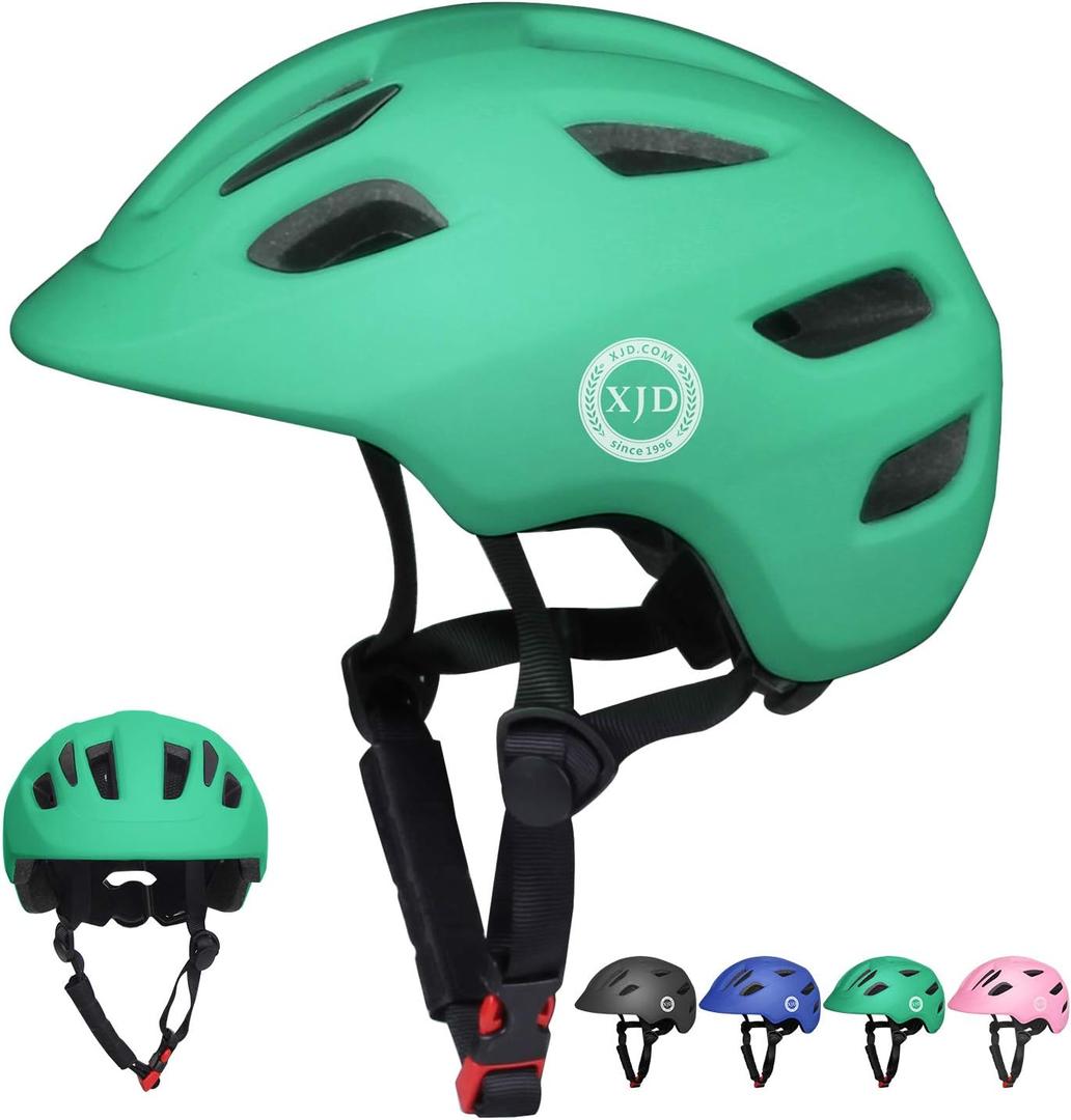 XJD Toddler Helmet Kids Bike Helmet for Infant/Baby Multi-Sport Adjustable Skateboard for Kids Boys Girls Lightweight for Age 1 and Older (XX-Small: 17.32"-18.89" / 44-48 cm, Green)