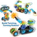 Learning Resources Gears Gears Gears Robots In Motion - Building Toys, STEM Activities, Fine Motor Skills, Toddler Construction Explorer Kit, Kindergarten Science, Boys and Girls Gifts