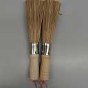 2 Pack Bamboo Wok Brush, Bamboo Kitchen Cleaning Brush