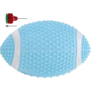 Inflatable Rugby Shape Beach Ball for Portable Underwater Fun for Pool Parties Easy to Inflate Store for Summer Outdoor Activities
