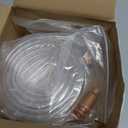 Syphon 4 Pack Siphon Hose Siphon Tube Shaker Siphon Transfer Hose Siphon Water Hose Siphon Valve Gas Siphon Pump Gas Drainer for Car Truck Fuel Water Transfer Pumping 6FT / 1/2" Valve