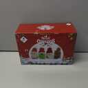 4pcs New Christmas Decoration sit Rudolph Doll Christmas Children Gift Hotel mall Window Decoration Christmas Decorations Indoor