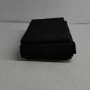 Deep Under Bed Storage Container, 10" Tall Height Underbed Box Bin with Lids 31" Long Large Basket for Under Bed, Bedroom, Dorms, Clothes, Bed sheets, Blankets, 2 Pack, Black