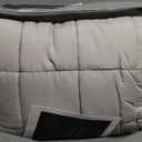 Kivik Weighted Blanket 12 lbs for Adults, Minky Dot Heavy Blankets, Microfiber Reversible Weighted Throw Blankets for All Seasons, Machine Washable, 48"x72" Twin Size, Grey