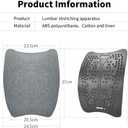 Back Massager-Back Stretcher for Relieving Back Pain, Adjustable Back Massage Board, Used for Spinal Decompression and Back clamp Pain Relief Device, Suitable for Home and Office use.