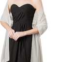 Soft Chiffon Scarfs Shawls and Wraps for Evening Dresses Wedding Shawl Wraps Bridal Scarve for Women