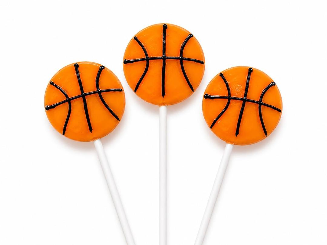Sports Ball Candy Basketball, Football, Soccer, and Baseball, Individually Wrapped Sport Variety Pack (Basketball, 12-Pack) (EXP 11/25/26)