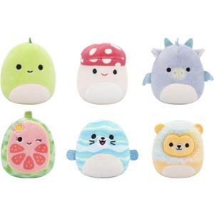 Squishmallows Original Micromallows 6-Pack  Danny Dinosaur, Dane Dragon, Malcolm Mushroom, Lena Guava Fruit, Leonard Lion, Noah Seal (Squad 1) Squishmallows Original Micromallows 6-Pack  Danny Dinosaur, Dane Dragon, Malcolm Mushroom, Lena Guava Fruit, Leonard Lion, Noah Seal (Squad 1)