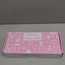 Toolour Jewelry Pliers Set Jeweler Making Tools with 6 Rolls Beading Wire Kit for Jewelry Supplies DIY Hobby Repair Crimping Wrapping, Pink Professional Craft Pliers for Adults Beginner