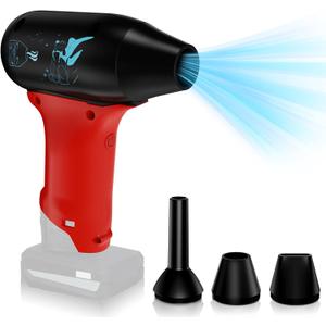Mini Jet Blower Portable Violent Turbo Fan for Milwaukee M12 12V Battery, 4-Speed Wireless High Speed Handheld Fan, for Computer Key Board Cleaning,Hair Drying,Camping,Outdoors (No Battery)