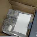 Door Handle with Lock, Passage, 10 Pack, Silver