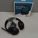 AOC Wireless Headset with Mic for Work, Bluetooth 5.4 Computer Headphones with USB-C Dongle, Clear Call Mic, 30H Battery, One-Touch Mute for PC, Laptop, Home Office, Zoom, Phones - Black