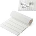 Drying Mat for Kitchen Counter,Stone Dish Drying Mat,Absorbent Quick Dry Collapsible Dish Mat for Dishes Bottles Cups,24"(L)16"(W)