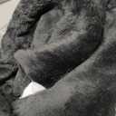 Mewkou Wearable Blanket Hoodie for Adult,Oversized Sherpa Fleece Blanket Hoodie for Women Men,Grey