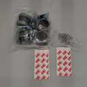 Self Adhesive Caster Wheels Set for Trash Can, Storage Box (4PCS, 1.5")