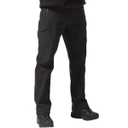 FREE SOLDIER Men's Outdoor Softshell Fleece Lined Cargo Pants Snow Ski Hiking Pants with Belt (Dark Navy 40W/34L)