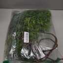 3PCS Artificial Nandina Stems for Vase, Faux Green Spring Plant Branches, Fake Floral Eucalyptus Stems, Realistic Greenery, Décor for Office, Dining or Coffee Table, Kitchen, Living Room Floor, 43.3"