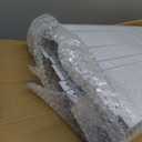 GOSLARLIT Hexagon LED Garage Light, 25 Pack LED Shop Ceiling Lamp, 144W 15950LM 6500K Daylight White, Linkable Plug-in Hexagon Lamp for Workshop Gym Car Care Warehouse 95x66inch