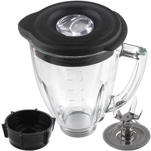 Replacement parts 6-Cup Glass Jar With Blade, Compatible with Oster Blenders
