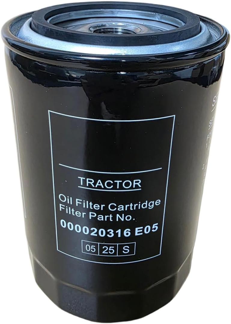 Engine Oil Filter Assembly 000020316E05 / 006008549C1 Fits for Mahindra 00, 20, 25, 30, 3500, and 5500 Series Tractors