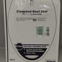 KOHLER 20110-0 Brevia, Slow Close Toilet Seat, Elongated Toilet Seat, Grip-Tight Bumpers Quick-Attach Hardware, White