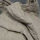 Coverlet 90"x90", Pillowcase 20"x26", Beige
