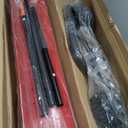 38 Inch Snow Shovel for Driveway, Brewin SnowPro Bi-Direction Heavy Duty Snow Pusher with Wheels and Angled Blade for Efficient Snow Removal, Back Saver Snow Plow for Doorway Sidewalk