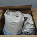 Twin Air Mattress with Built-in Pump,Fast & Easy Inflation/Deflation Inflatable Mattress, Foldable Blow Up Mattress with Storage Bag, Inflatable Bed for Home, Camping & Guests (Blue)