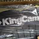 KingCamp Ultralight Camping Cot Bed Weight Capacity 120kg (Black)