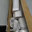 Mini Split Line Set Cover with 2 Flexible Ducts, 3" 17Ft, White