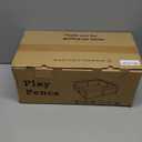 Baby Playpen 50x50 Inch, Play Pens for Babies and Toddlers Baby Fence Play Yards for Indoor & Outdoor with Breathable Mesh Anti-Fall Playpen (Light Grey)