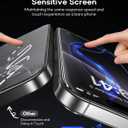 Privacy Screen Protector 3 Pack for iphone 16 Pro, Degradable Dust Free Cabin Easy Installation, Designed for iphone, Auto Positioning, Privacy Protection, 9H+ Hardness