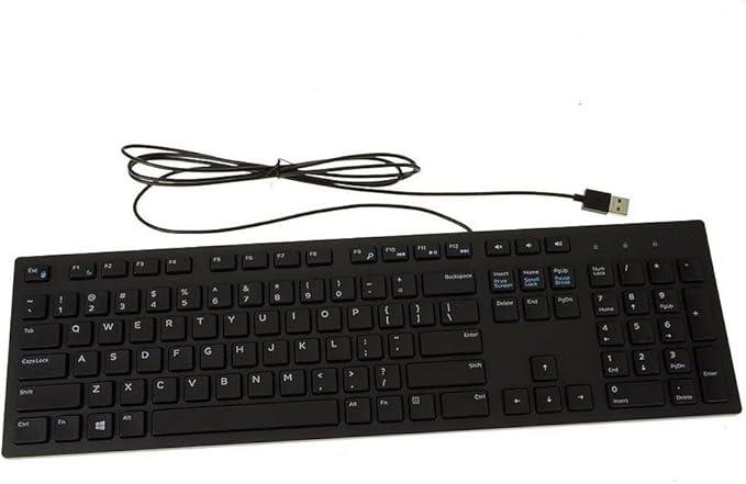 Dell Wired Keyboard - Black KB216 (580-ADMT)