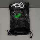 Flexi Hose PLUS with 8 Function Nozzle Expandable Garden Hose, Lightweight & No-Kink Flexible Garden Hose, 3/4 inch Solid Brass Fittings and Double Latex Core, 50 ft Black