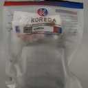 KOREDA Compatible with AirPods 4 Case Cover, Funny Suitcase Design Case for Airpods 4th Generation 2024, Cute Fashion Protective Hard Case with Cleaner Kit & Keychain (Black)