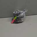 Leeven 10 Inch Goddess Passion Twist Crochet Hair 8 Packs Boho Style Crochet Twist Pre Twisted Bomb Twist Curly Ends Black Pre Looped Bohemian Synthetic Braids for Women #1B