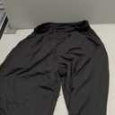 ZOOSIXX Soft Black Pajama Pants for Women, Wide Leg Pants Woman Flowy Comfy Casual Lounge Yoga Capri Pants 22”/ 30” Large