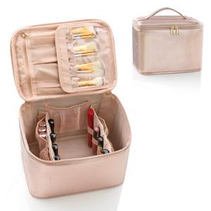 OCHEAL Makeup Bag, Large Travel Makeup Bag Cosmetic Bags for Women Traveling Washable Make Up Bag Organizer Case -Large Rose Gold (0031_Large Rose Gold)