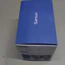 Travel Pillows for Airplanes, Airplane Pillow with 3D Eye Mask for Sleeping, 360° Support Headrest for Long Flight, Road Trip, Stop Bobblehead Travel Essential Airplane Sleep Head Strap, Blue