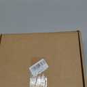 YOKOOHITECH Carbon Fiber Pattern AC Vents Cover, Highland Model y Rear Center Console Air Vent Cover Compatible with Tesla Model Y Juniper and Model 3 Highland (Matte White)