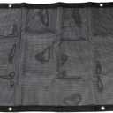 JeCar JL Sunshade Mesh Bikini Top Roof Sun Shade Exterior Accessories Compatible with Jeep Wrangler 2018-2023 JL JLU & 2020-2023 Gladiator JT, Black