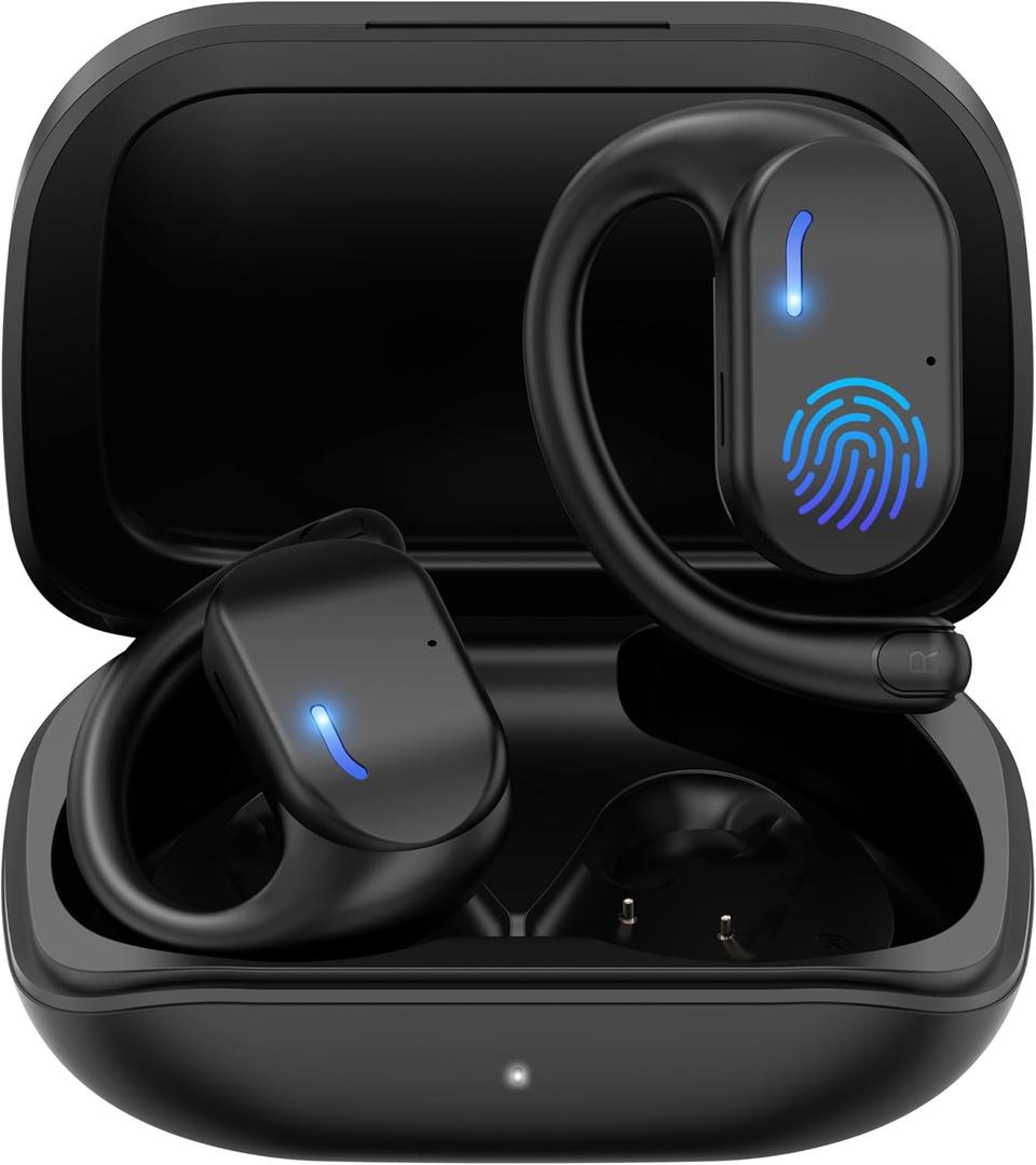 AI Language Translator Earbuds, OWS Real-Time 3-in-1 Translation Earbuds 144 Languages & Accents, Translation Device for Travel Business Learning, Black